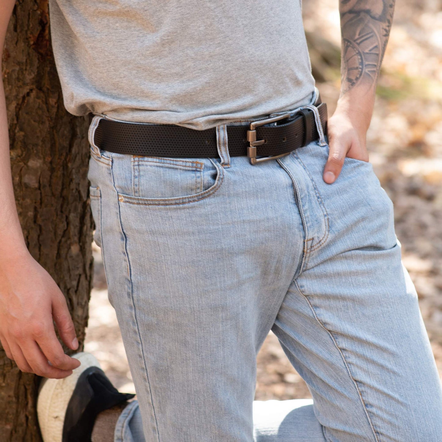The Steampunk Belt- Heavy Duty Full Grain Leather Belt