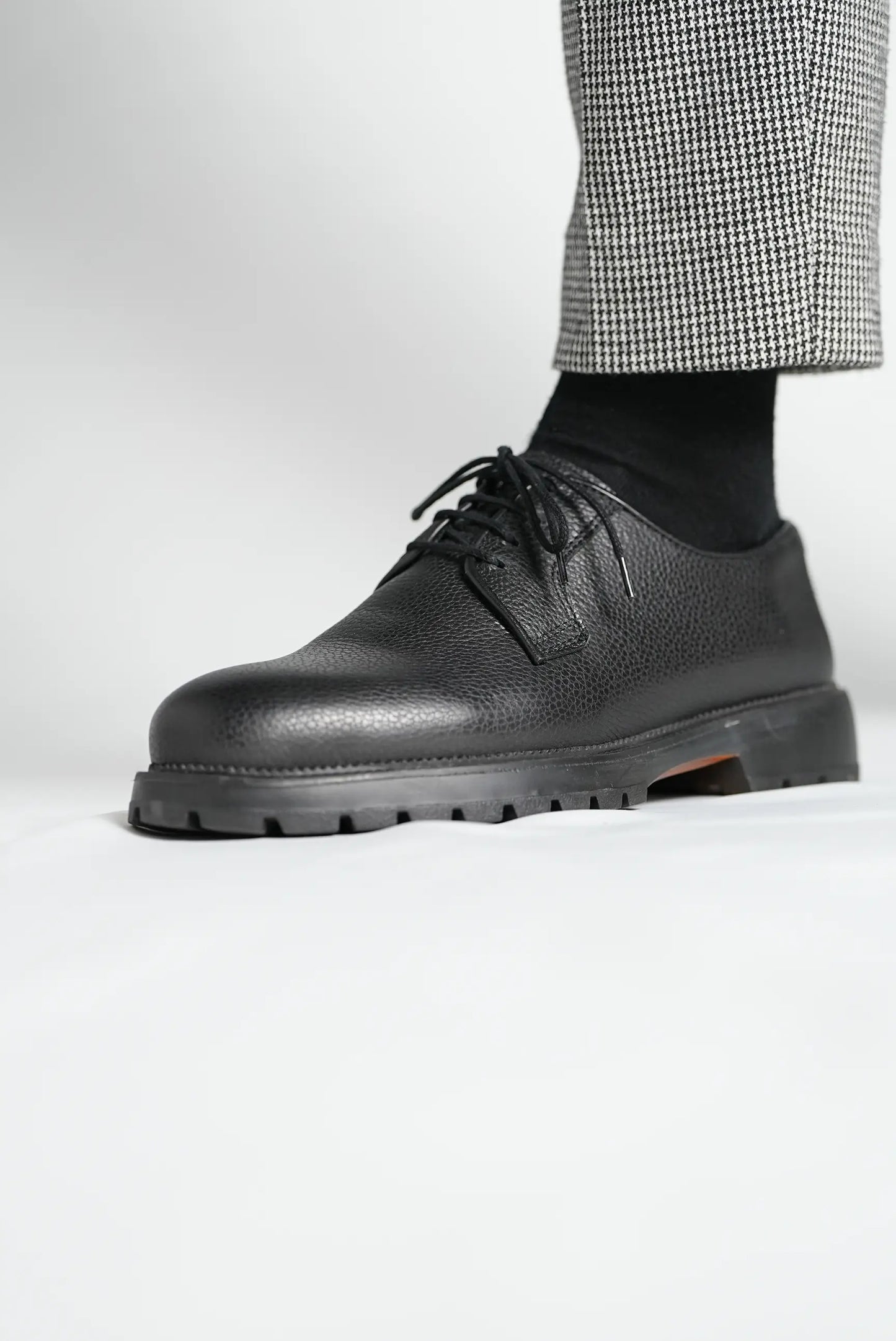 Black Derby Laces Chunky