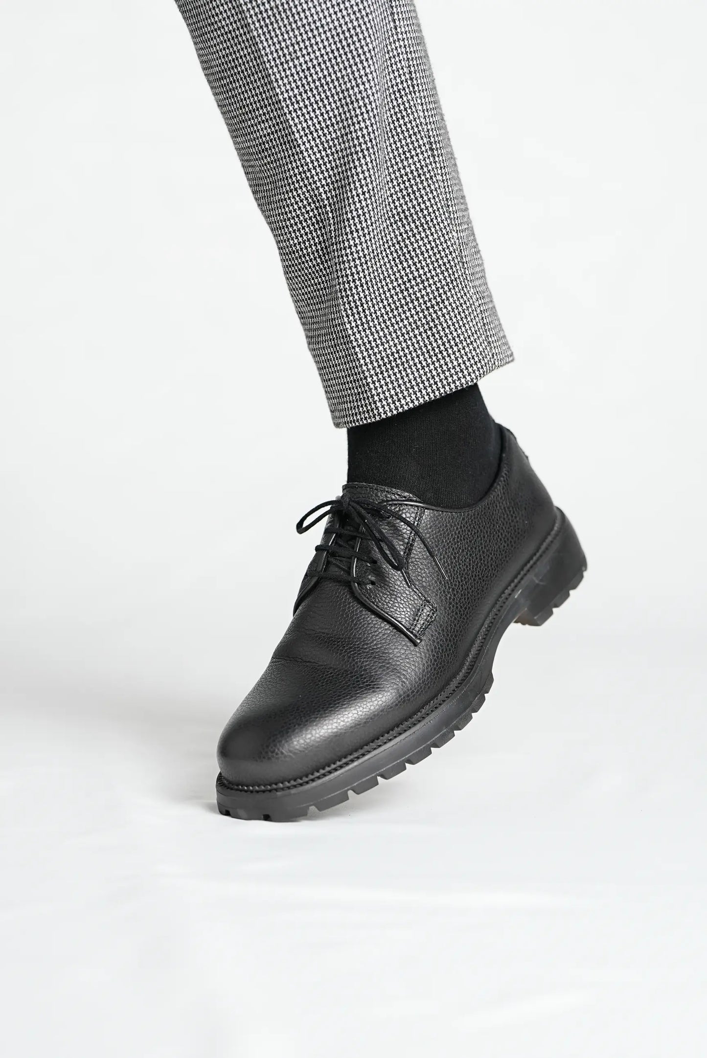 Black Derby Laces Chunky