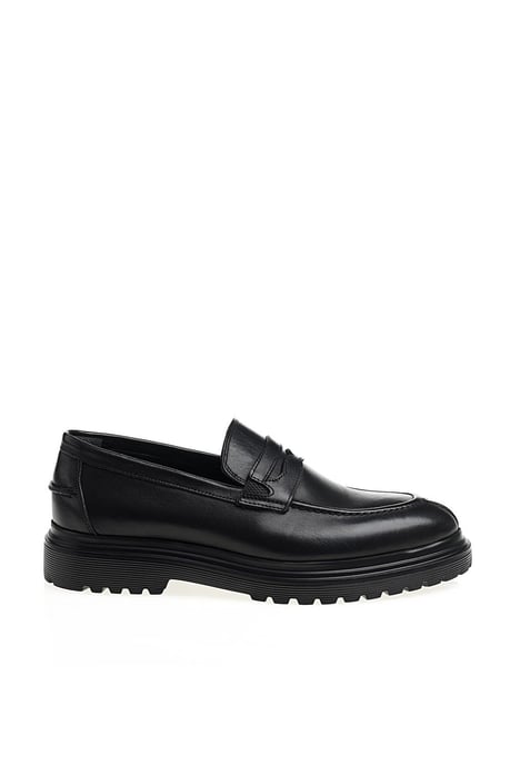 Black High Sole Shoes