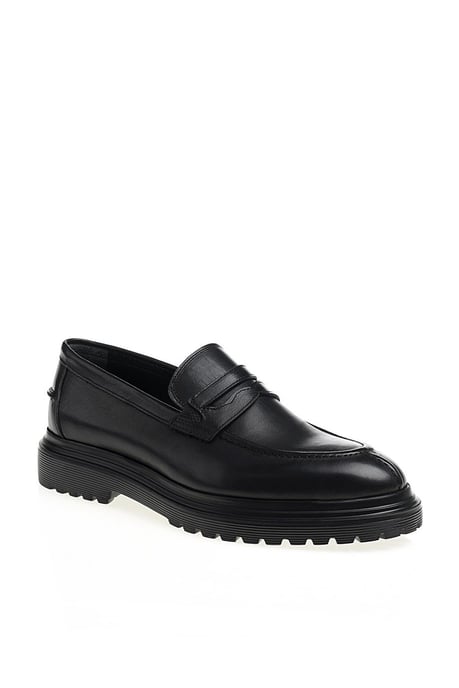 Black High Sole Shoes