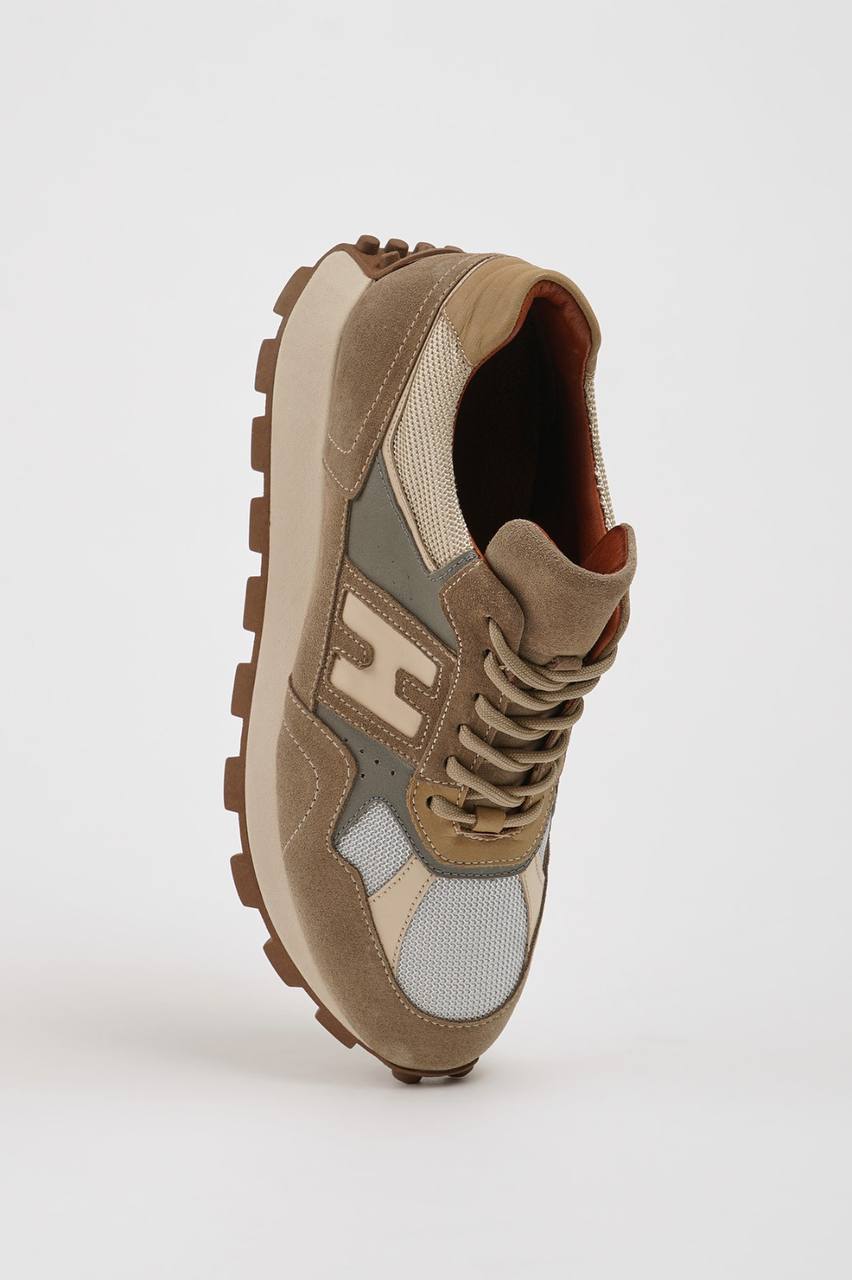 Beige Suede Runners