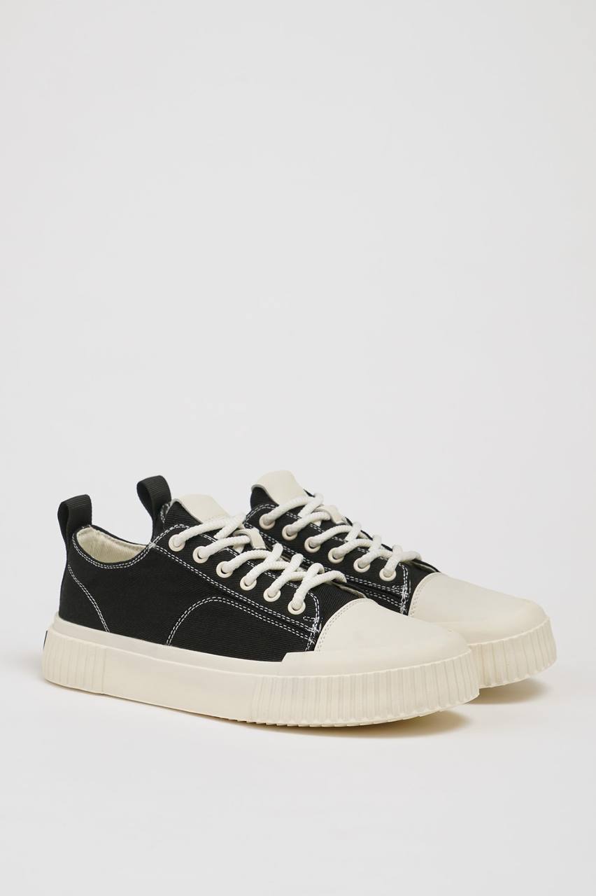 Black And White Sneakers