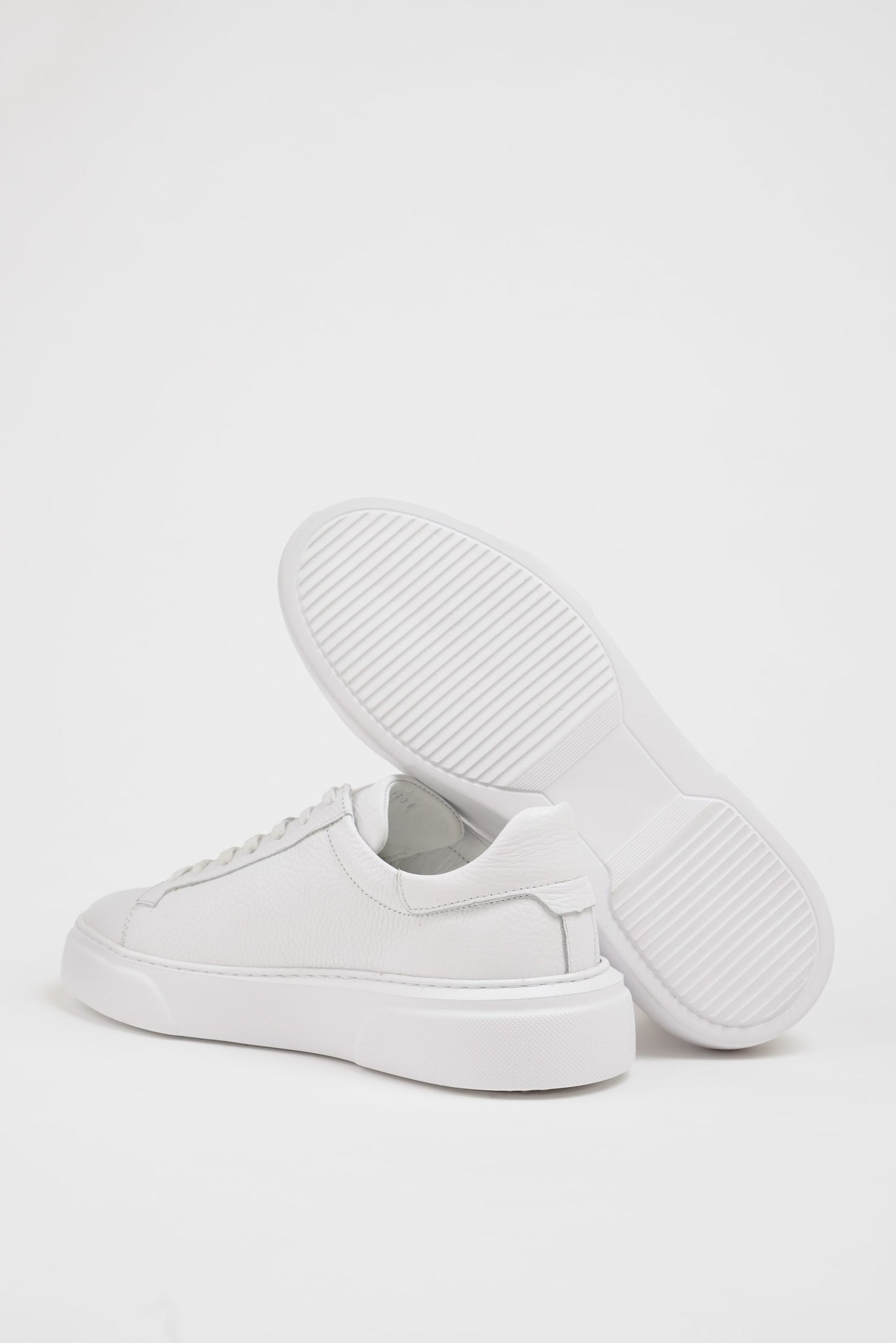 All White Leather Sneakers SD-034