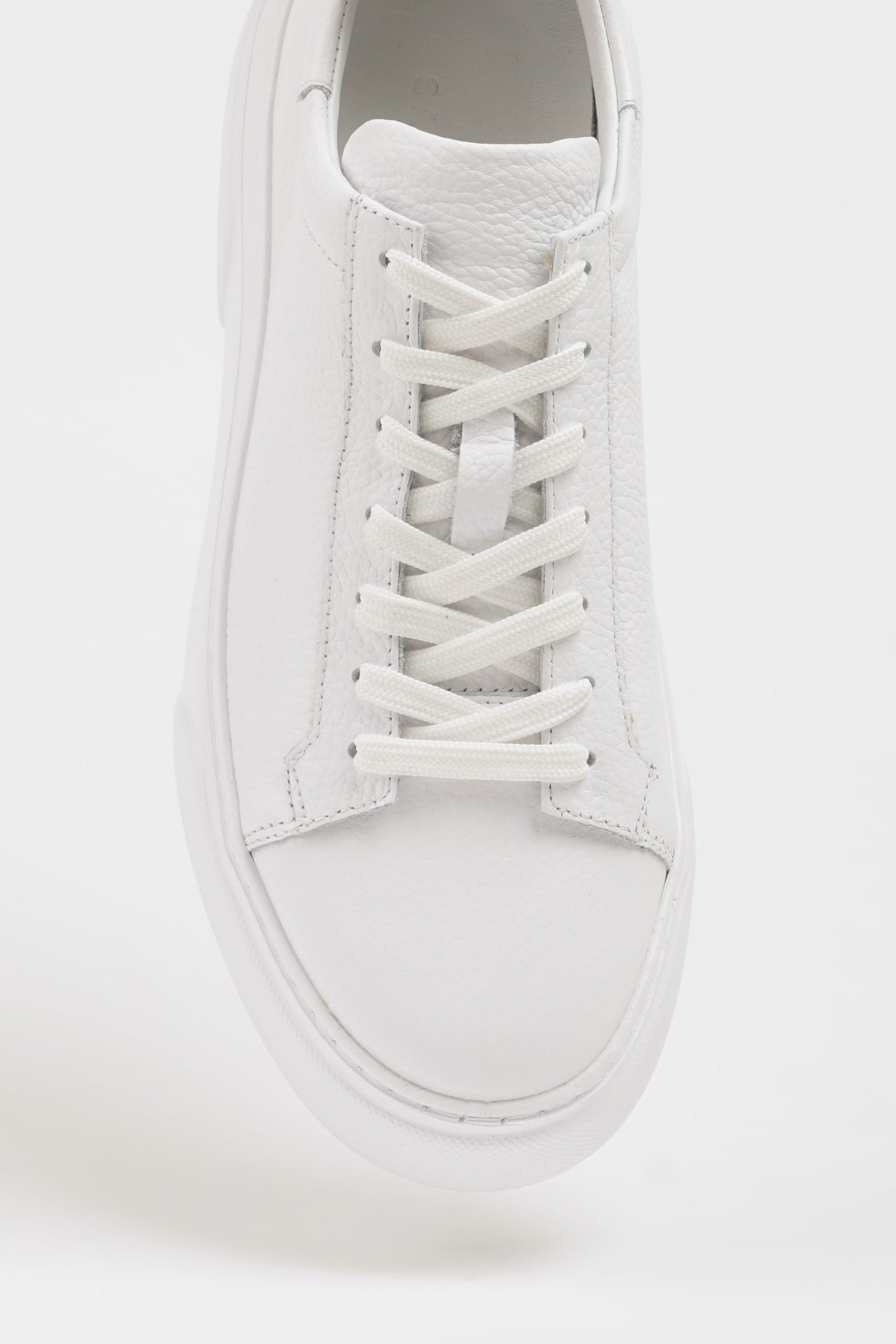 All White Leather Sneakers SD-034