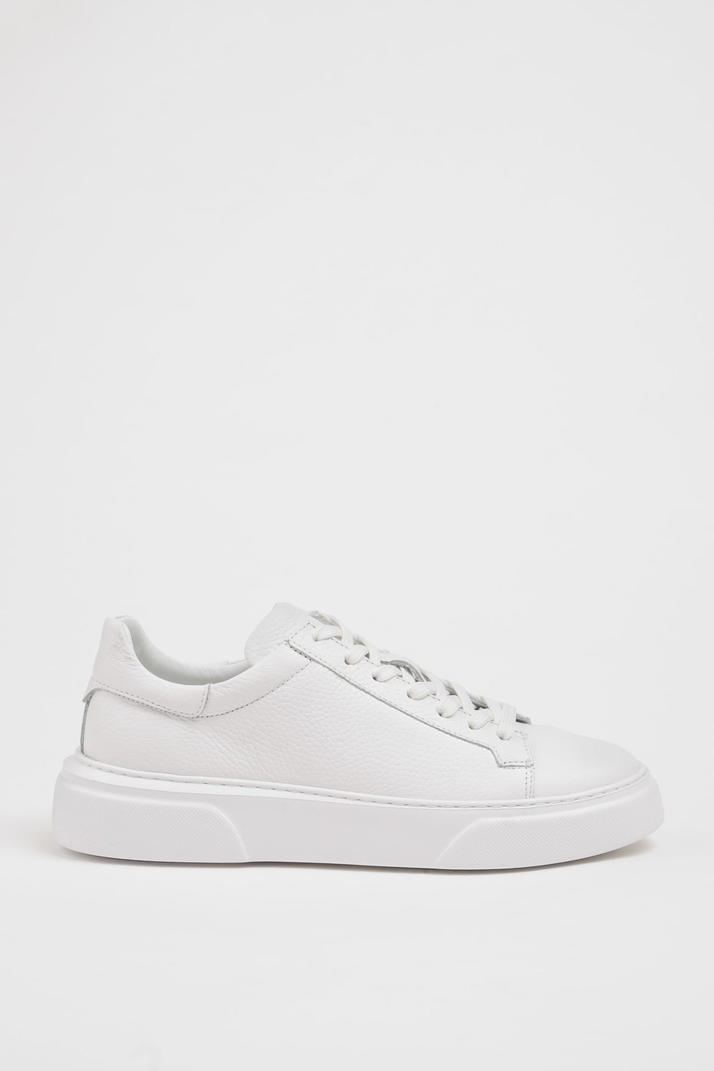 All White Leather Sneakers SD-034