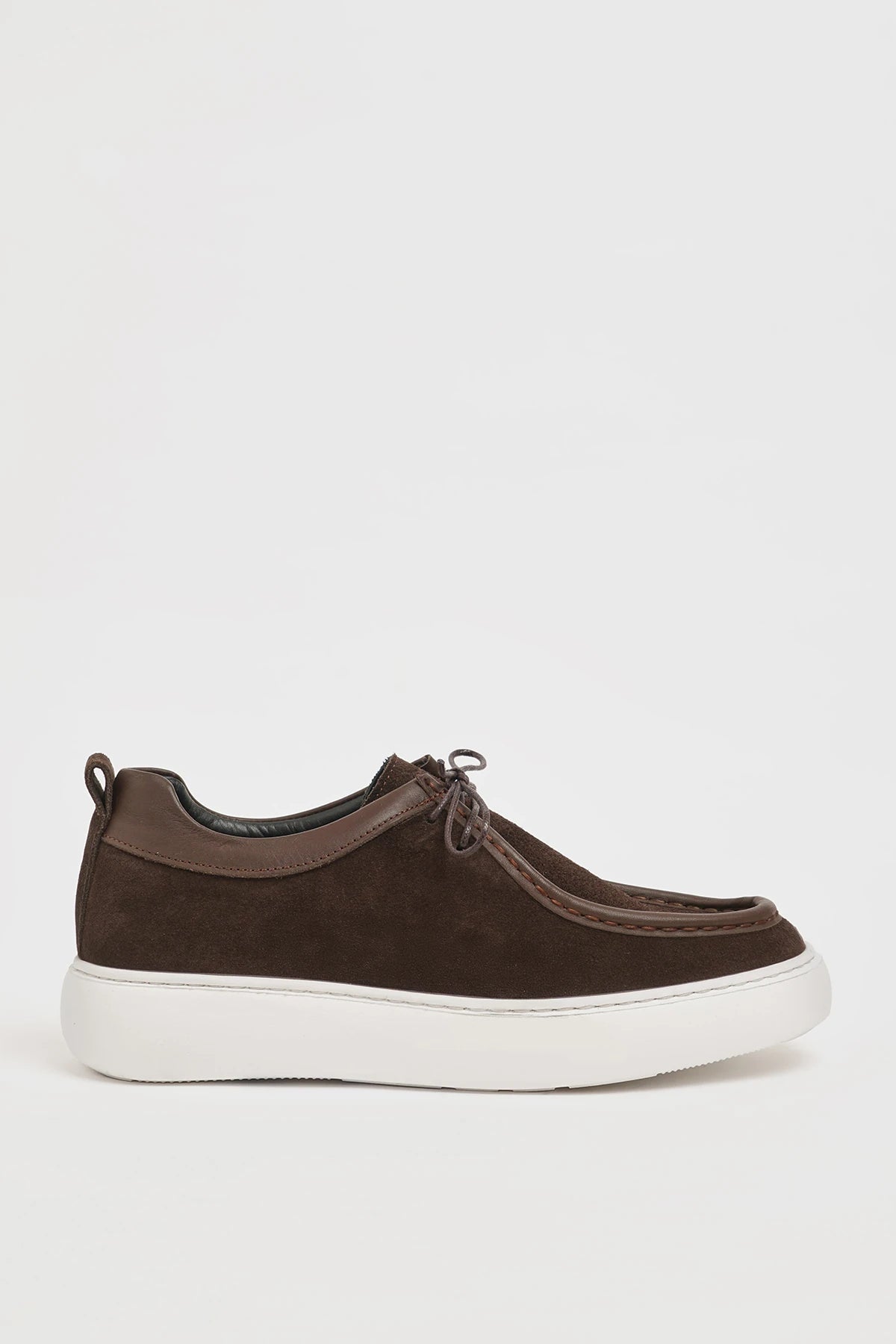 Brown Suede Casual Eva Sole Shoes