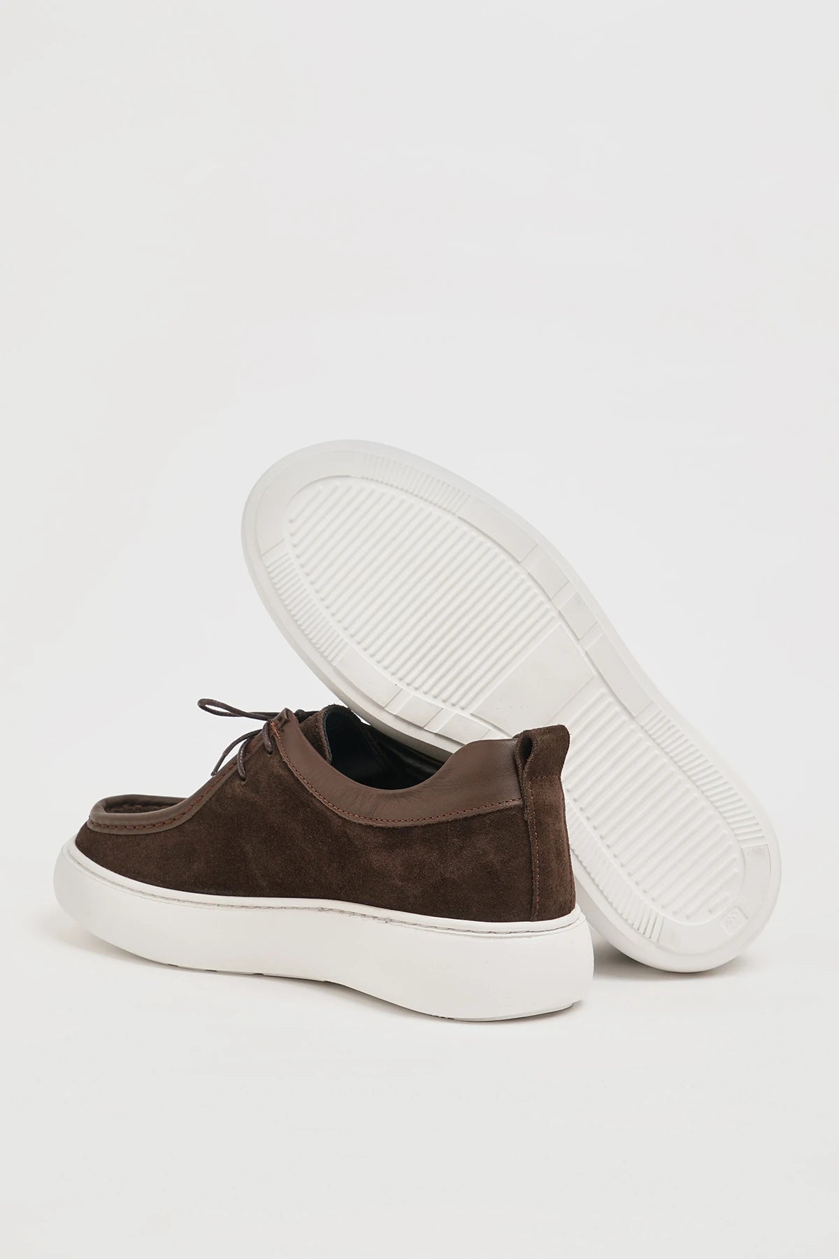 Brown Suede Casual Eva Sole Shoes