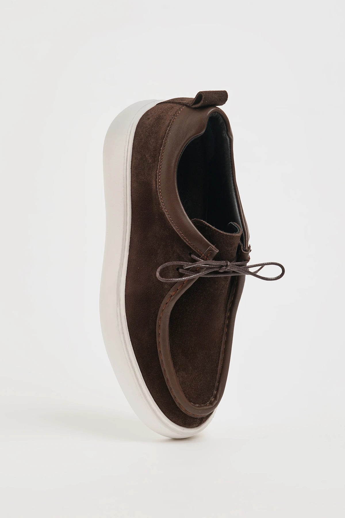 Brown Suede Casual Eva Sole Shoes