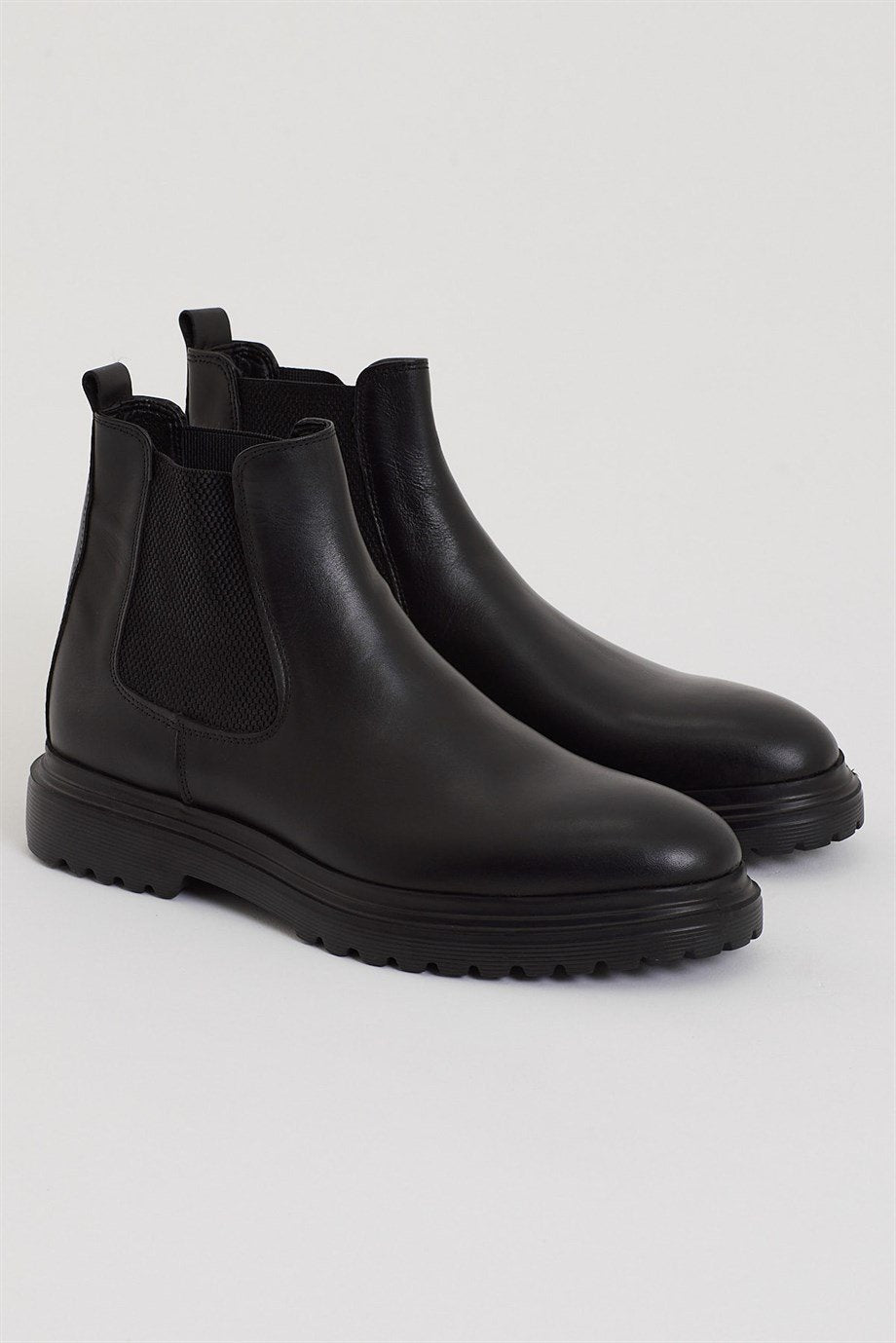 Black Chelsea Boots-SB202