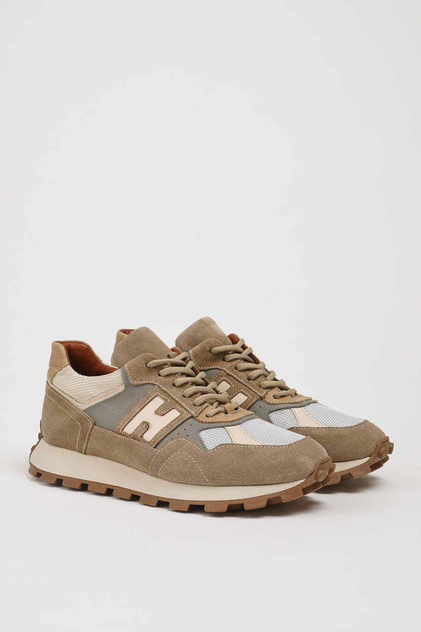 Beige Suede Runners