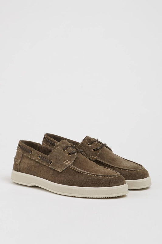 Beige Boat Shoes