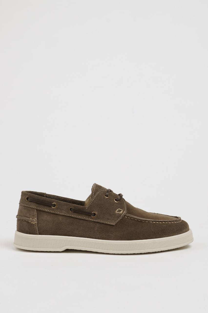 Beige Boat Shoes
