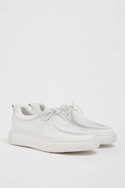 White Grainy Casual Eva Sole Shoes